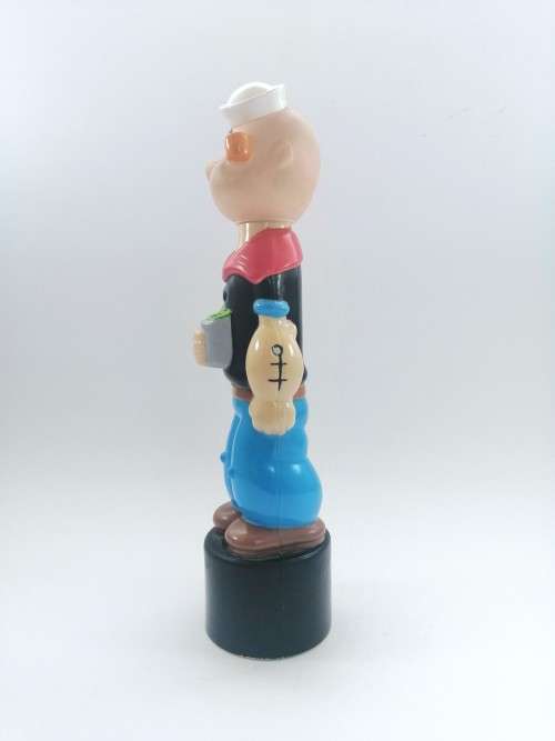 Vintage 90s Popeye Shampoo Sailor man Bottle Bubble Bath King Features Syndicate