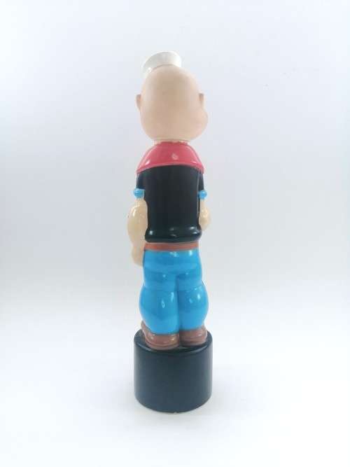 Vintage 90s Popeye Shampoo Sailor man Bottle Bubble Bath King Features Syndicate