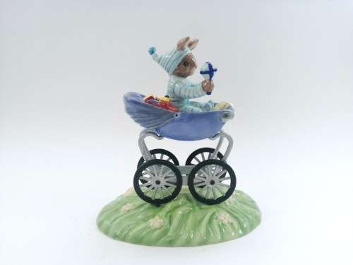 Royal Doulton Bunnykin, Christening Day Boy, The Occasions Collection, DB328 signed