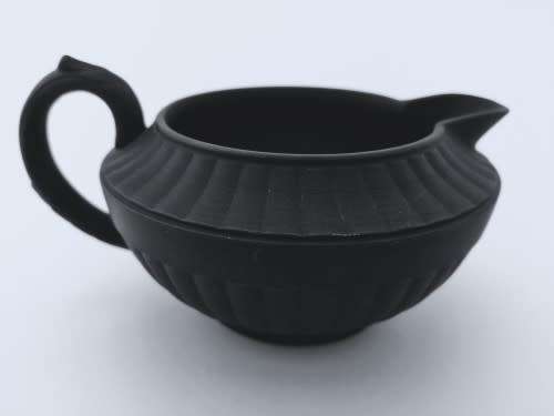 WEDGWOOD Black Jasperware Sybil Balsalt Milk Jug