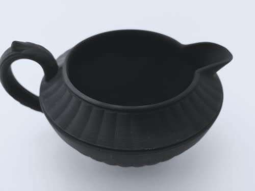 WEDGWOOD Black Jasperware Sybil Balsalt Milk Jug