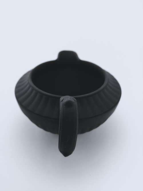 WEDGWOOD Black Jasperware Sybil Balsalt Milk Jug