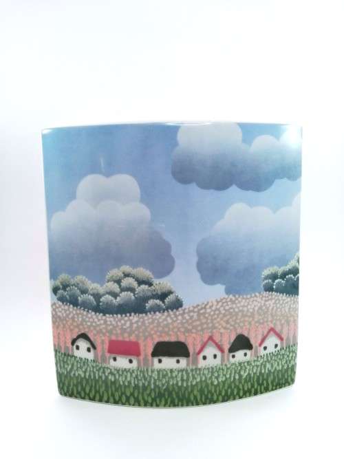 Pair of Rosenthal studio-line Germany Enverlope vases Ivan Rabuzin