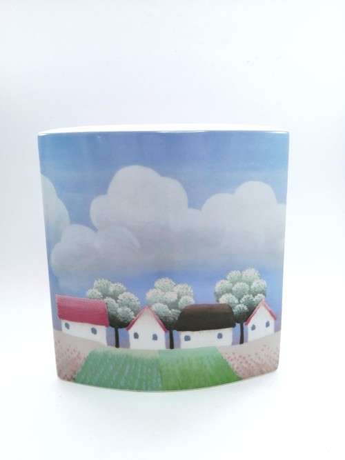 Pair of Rosenthal studio-line Germany Enverlope vases Ivan Rabuzin