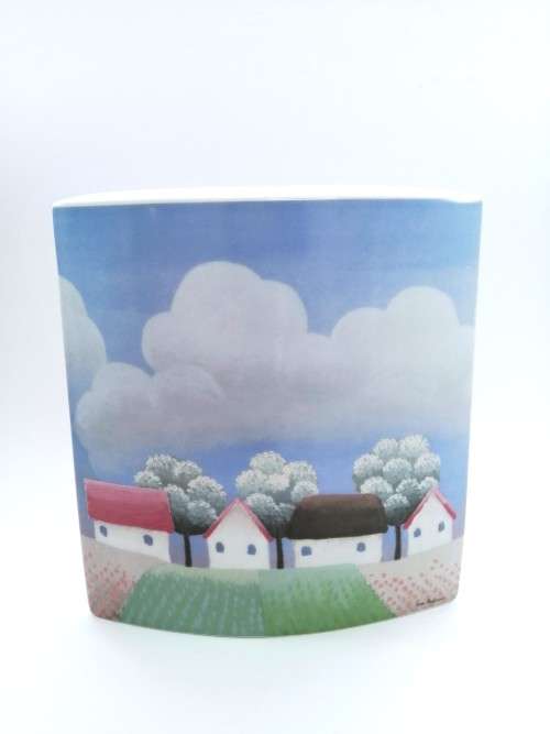 Pair of Rosenthal studio-line Germany Enverlope vases Ivan Rabuzin