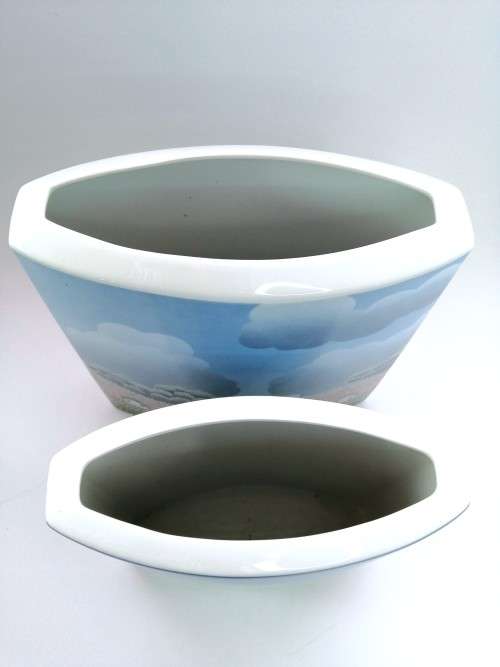 Pair of Rosenthal studio-line Germany Enverlope vases Ivan Rabuzin