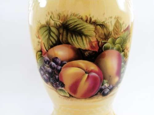 Aynsley orchard gold bone china porcelain Limited Edition 26cm Vase in the Orchard Gold
