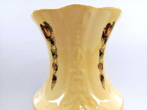 Aynsley orchard gold bone china porcelain Limited Edition 26cm Vase in the Orchard Gold