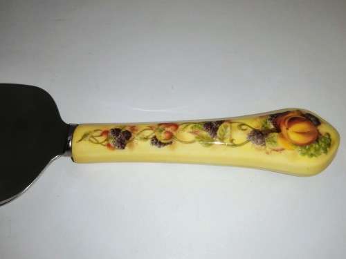 ORCHARD GOLD by Aynsley cake slice knifes and spoon