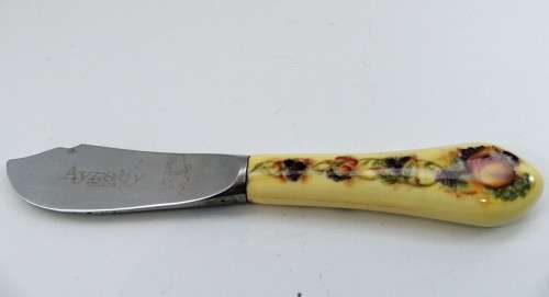 ORCHARD GOLD by Aynsley cake slice knifes and spoon