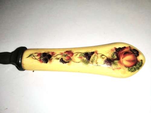 ORCHARD GOLD by Aynsley cake slice knifes and spoon