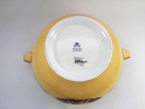 Aynsley orchard gold bone china porcelain Large Soup Tereen in the Orchard Gold