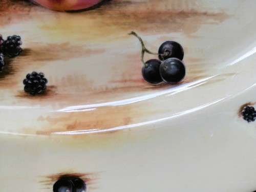Aynsley orchard gold bone china porcelain Large Oval Platter in the Orchard Gold