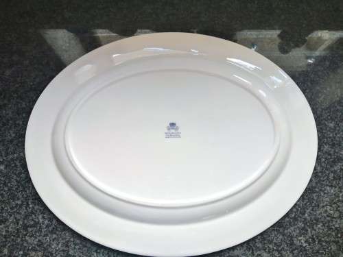 Aynsley orchard gold bone china porcelain Large Oval Platter in the Orchard Gold