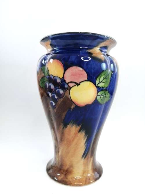 Art Deco Hollinshead & Kirkham H & K Tunstall Autumn Hand Painted Vase 4899