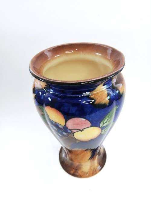 Art Deco Hollinshead & Kirkham H & K Tunstall Autumn Hand Painted Vase 4899