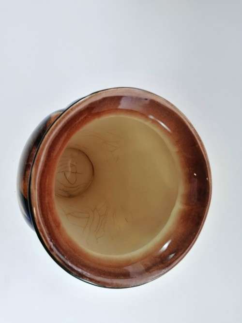Art Deco Hollinshead & Kirkham H & K Tunstall Autumn Hand Painted Vase 4899