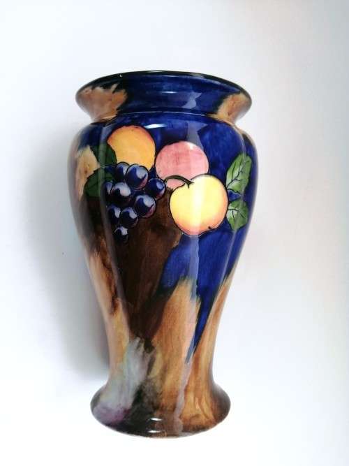 Art Deco Hollinshead & Kirkham H & K Tunstall Autumn Hand Painted Vase 4899