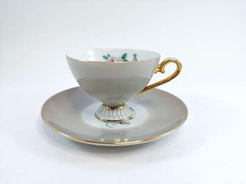 Westminster Cup Saucer Duo Light Grey Fine Bone Australian China