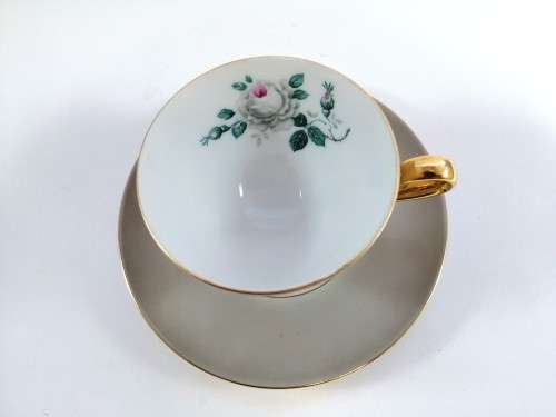 Westminster Cup Saucer Duo Light Grey Fine Bone Australian China