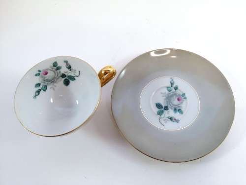 Westminster Cup Saucer Duo Light Grey Fine Bone Australian China