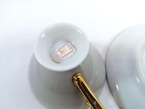 Westminster Cup Saucer Duo Light Grey Fine Bone Australian China