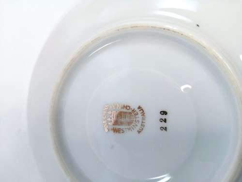 Westminster Cup Saucer Duo Light Grey Fine Bone Australian China
