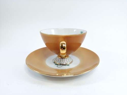 Westminster Cup Saucer Duo Fine Bone Brown Australian China