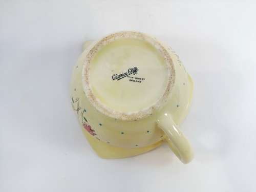 ART DECO CLARICE CLIFF BIARRITZ HANDLED BOWL