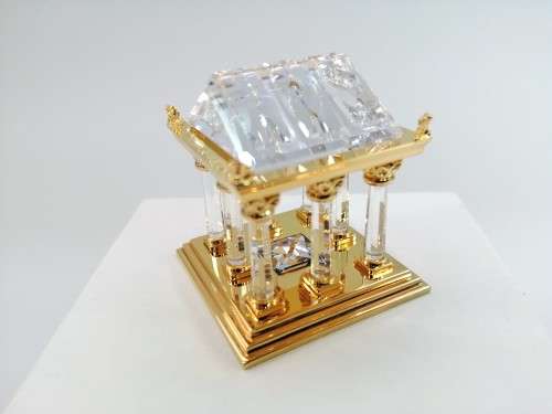 Swarovski Crystal 18k Gold Plated, Greek Temple Memories Journeys