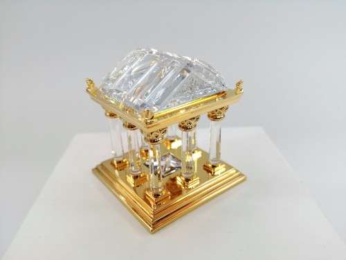 Swarovski Crystal 18k Gold Plated, Greek Temple Memories Journeys