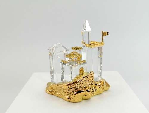 Swarovski Crystal 18k Gold Plated, Castle Memories Journeys