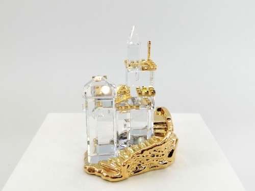 Swarovski Crystal 18k Gold Plated, Castle Memories Journeys