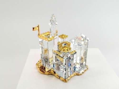 Swarovski Crystal 18k Gold Plated, Castle Memories Journeys