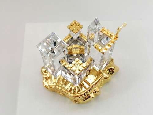 Swarovski Crystal 18k Gold Plated, Castle Memories Journeys
