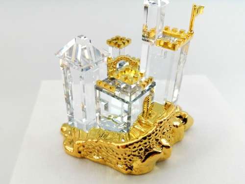 Swarovski Crystal 18k Gold Plated, Castle Memories Journeys