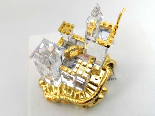 Swarovski Crystal 18k Gold Plated, Castle Memories Journeys