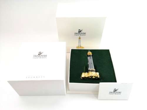 Swarovski Crystal 18k Gold Plated, Lighthouse  Memories Journeys