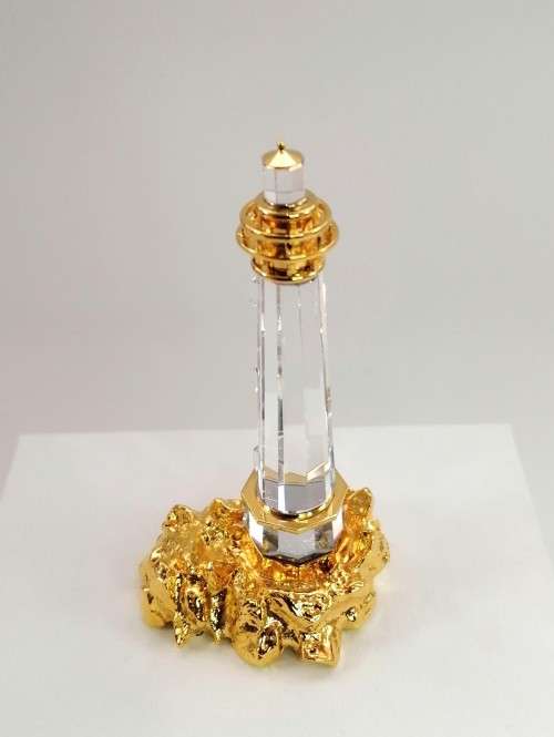 Swarovski Crystal 18k Gold Plated, Lighthouse  Memories Journeys