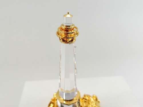 Swarovski Crystal 18k Gold Plated, Lighthouse  Memories Journeys