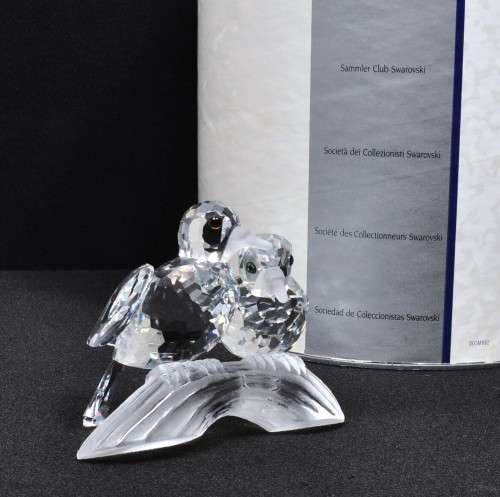 Swarovski Crystal Annual Edition 1989 Turtledoves 117895