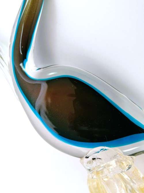 Murano Art Glass Large Heron Swan Bird