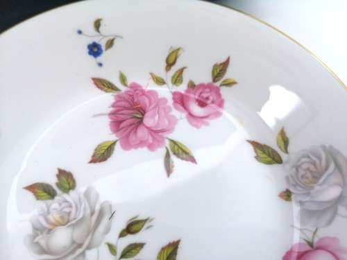 Royal Worcester  Spood Hammersley Round Porcelain Lidded Trinket Box