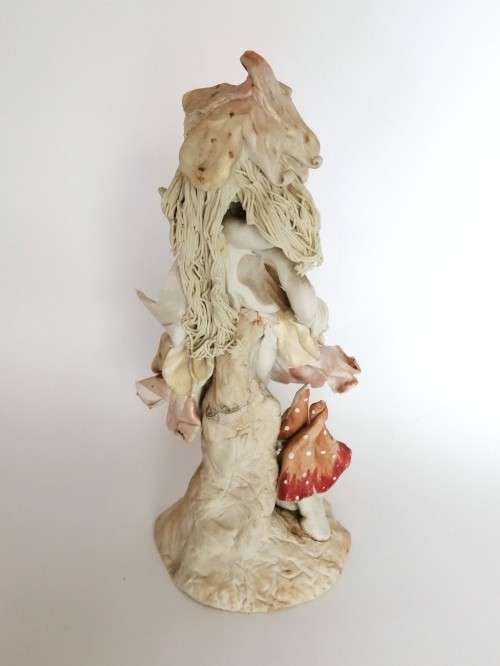 Two FORTUNE FAIRIES ORIGINALS BY KAREN amazing original fairy pieces.