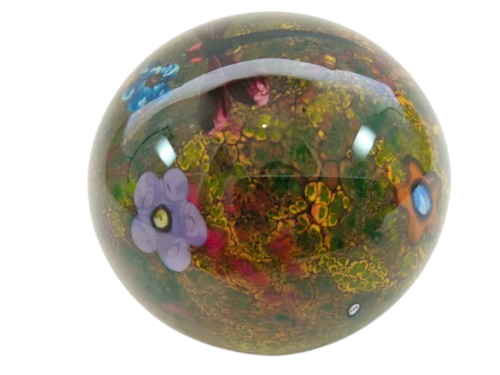 Selkirk Glass Peter Holmes Scotland Summer Magic Dragonfly 1980 Beautiful