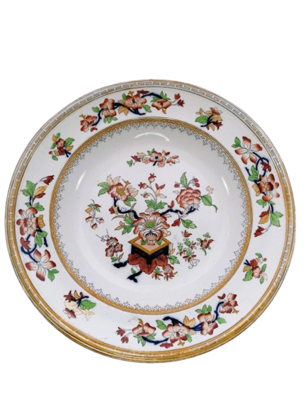 Asian Porcelain Plate Dish D and J Company Singapore