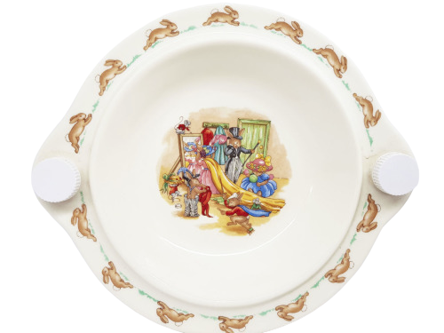 Beautiful Bunnykins Hot Water Porridge Bowl