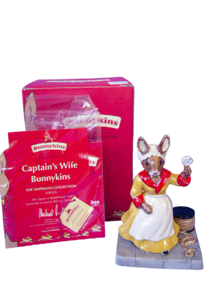 Royal Doulton - `Captain`s Wife` Bunnykins #