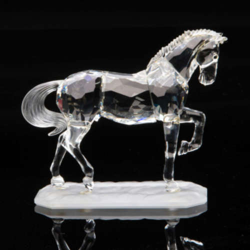 Swarovski Silver Crystal 221609 Arabian Stallion Horse  HORSES ON PARADE