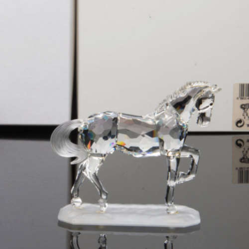 Swarovski Silver Crystal 221609 Arabian Stallion Horse  HORSES ON PARADE
